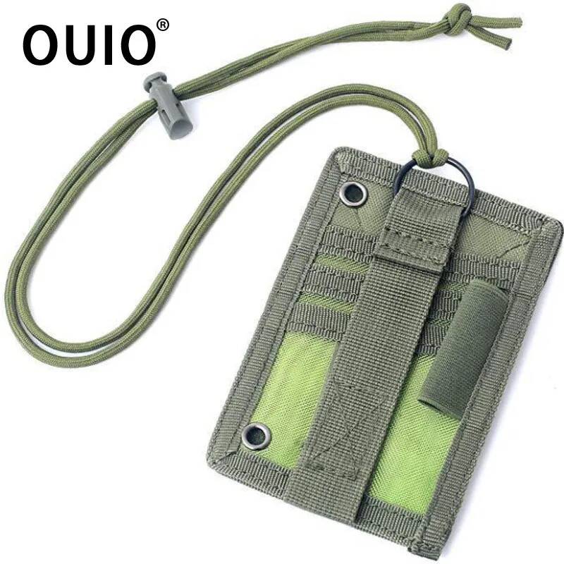 Lanyard Badge Holder - OUIO Taktik Kimlik Kartı Tutucu Cırtlı