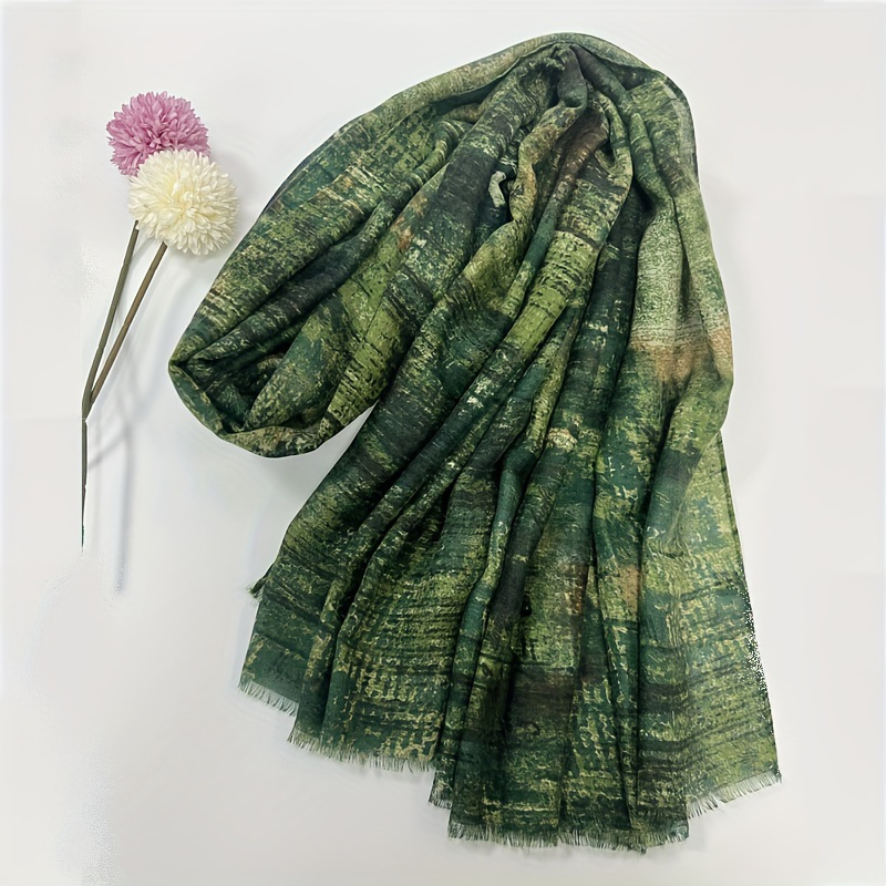 Pashmina Wrap Large - Lüks marka eşarp Retro pamuk şal