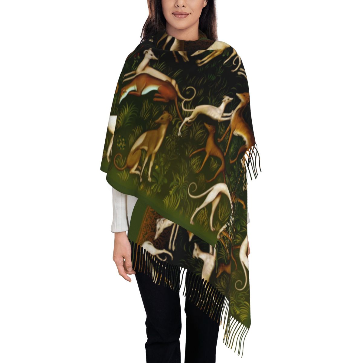 Greyhounds Şal Wrap Kadınlar K - Pashmina Wrap Large incelemesi ve fiyatı