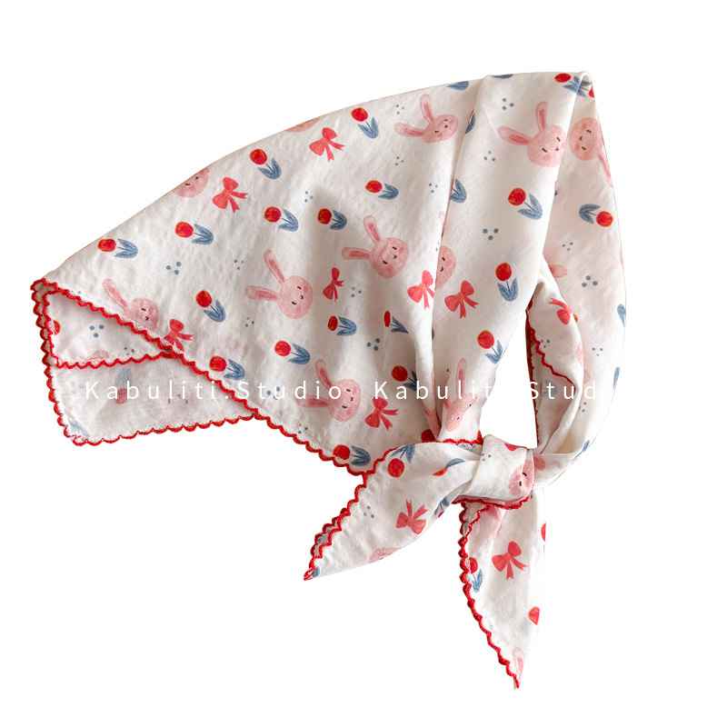 Pamuklu Keten Kare Eşarp 58 Cm - Ascot Neck Scarf incelemesi ve fiyatı