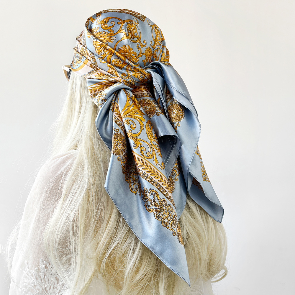 Ipek şal saten kare eşarp kadı - Silk Neck Scarf incelemesi ve fiyatı