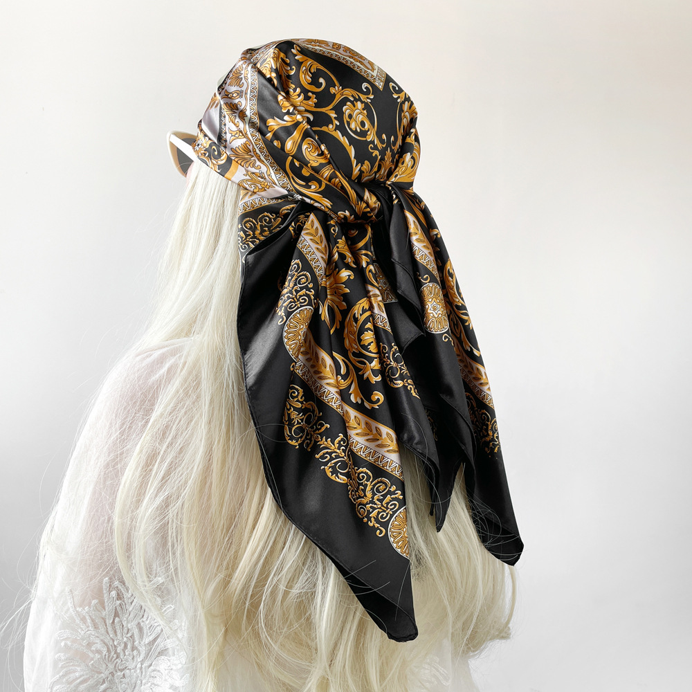 Ipek şal saten kare eşarp kadı - Silk Neck Scarf incelemesi ve fiyatı