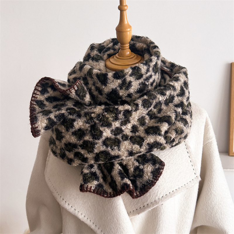 Sonbahar Kış Leopar Desenli Eş - Pashmina Wrap Large incelemesi ve fiyatı