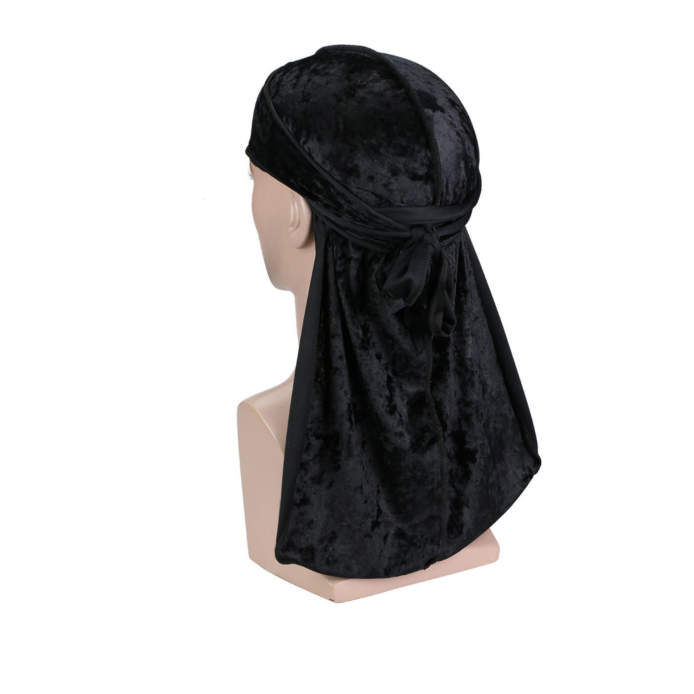 Unisex Elmas Desenli Kadife Du - Bandana Doo Rag incelemesi ve fiyatı