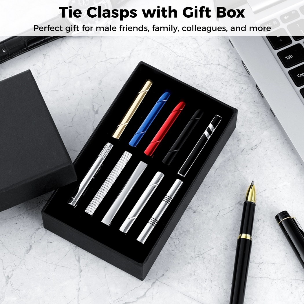 10'lu Kravat İğnesi Seti Erkek - Tie Bar Set Gift incelemesi ve fiyatı