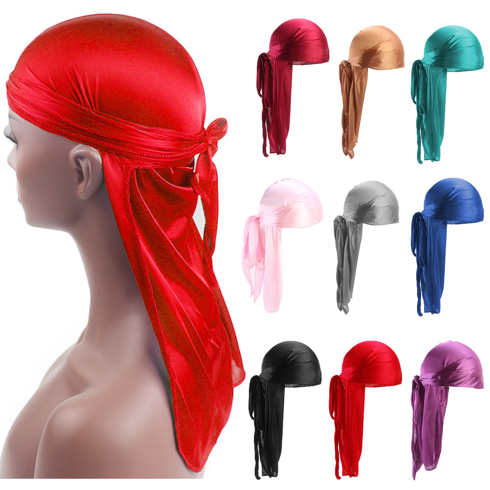 Unisex yetişkin saten uzun kuy - Bandana Doo Rag incelemesi ve fiyatı