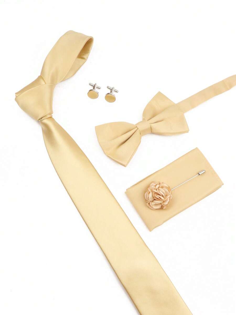 SGIAWETA-5 parça/Set Şampanya  - Pocket Square Set incelemesi ve fiyatı