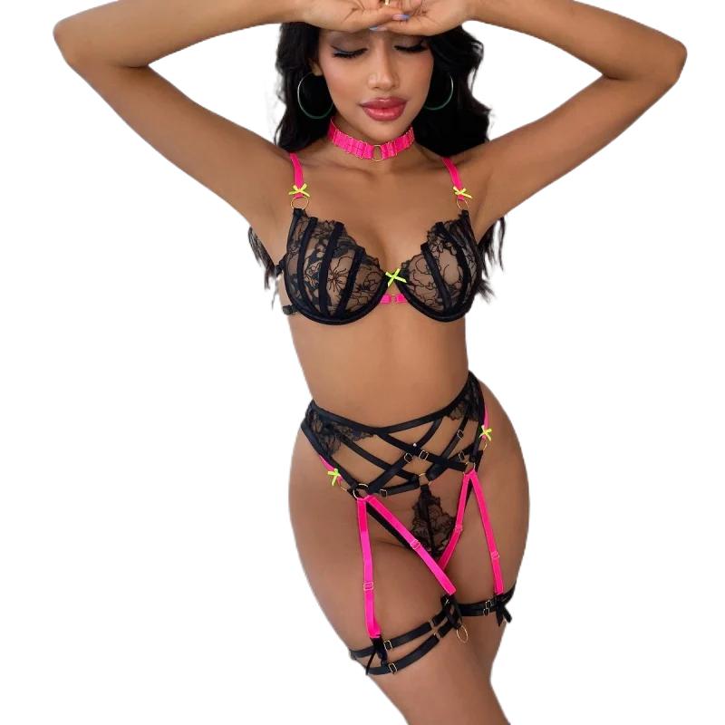 Bikini moda seksi 6-Piece Set  - Silk Tie Striped incelemesi ve fiyatı