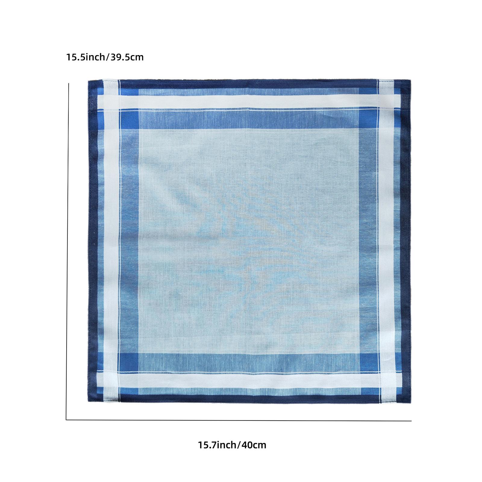 6 Adet Cep Mendili 40cm Pamukl - Handkerchief Cotton Men incelemesi ve fiyatı