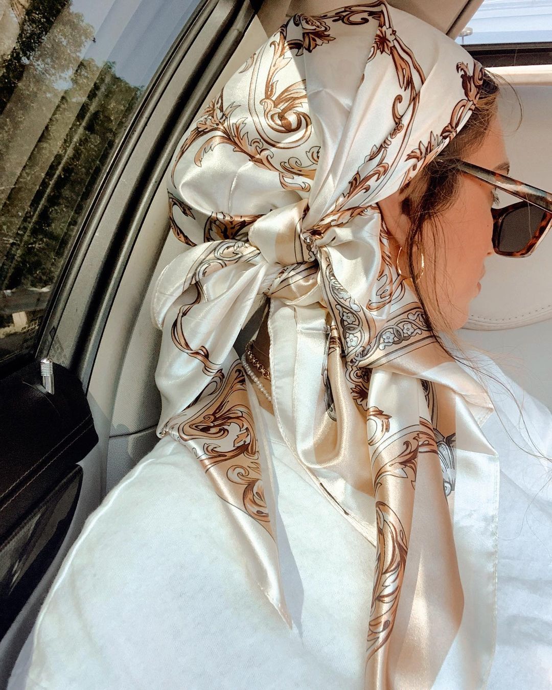 Saten Kare Eşarp Kadın Müslüma - Silk Neck Scarf incelemesi ve fiyatı
