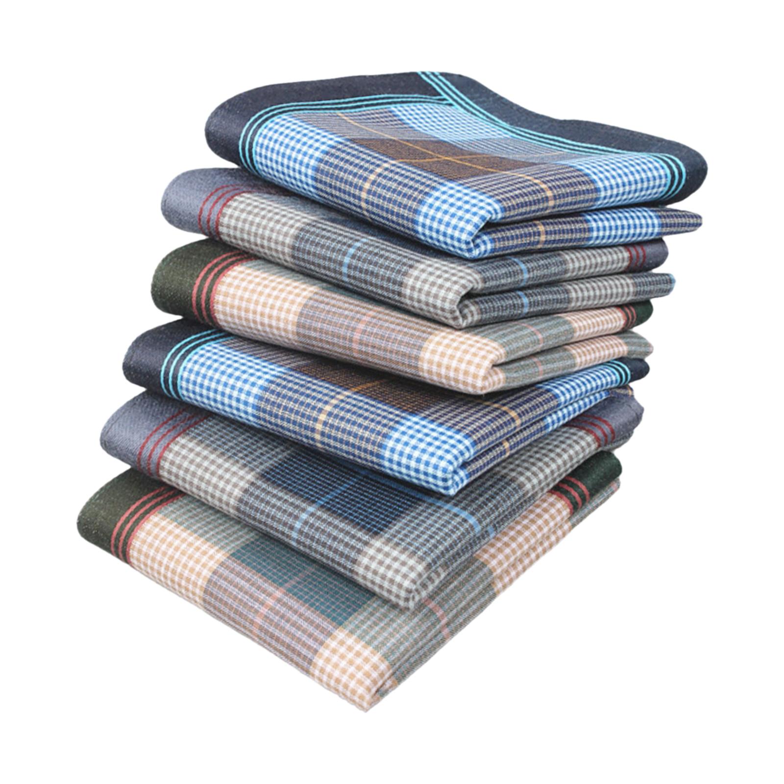6 adet cep karesi mendiller, e - Handkerchief Cotton Men incelemesi ve fiyatı