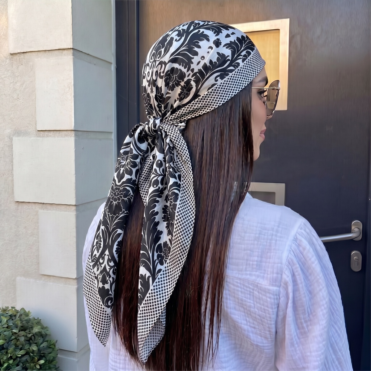 YENI Kadın Ipek Kare Eşarp Bay - Pashmina Wrap Large incelemesi ve fiyatı