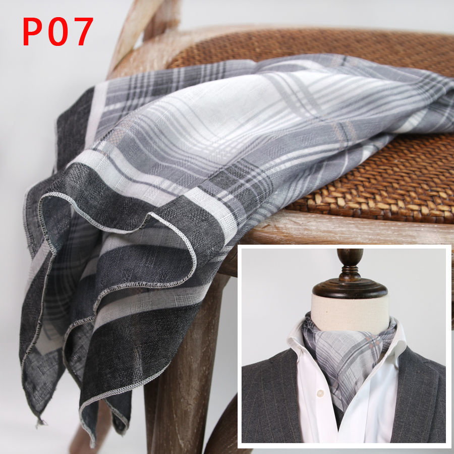 Düğmeleri ile erkek kare eşarp - Ascot Neck Scarf incelemesi ve fiyatı