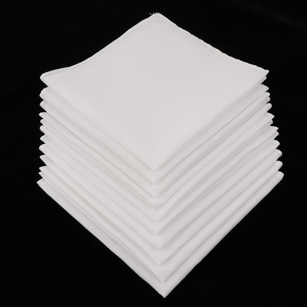 20/40 adet düz çek cep kare be - Handkerchief Cotton Men incelemesi ve fiyatı