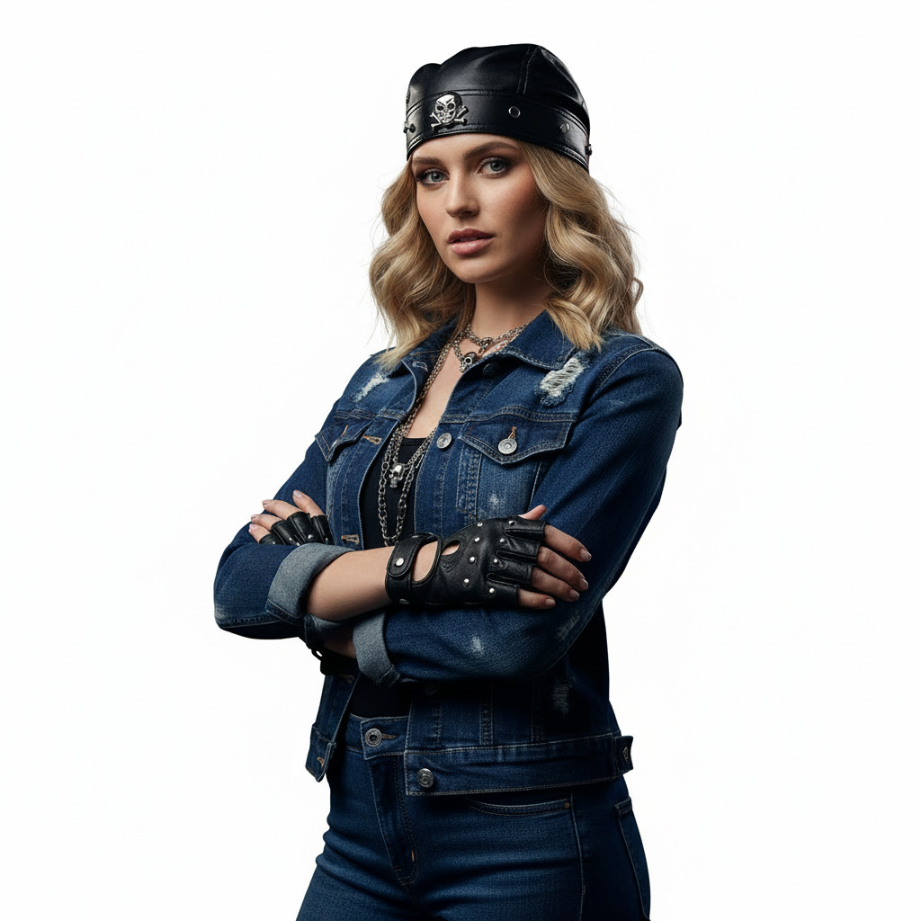 PU Deri Siyah Biker Ayarlanabi - Bandana Doo Rag incelemesi ve fiyatı