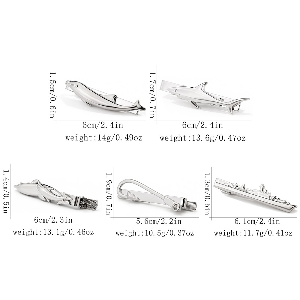Yaratıcı Deniz Hayvanı Kravat  - Tie Clip Silver incelemesi ve fiyatı
