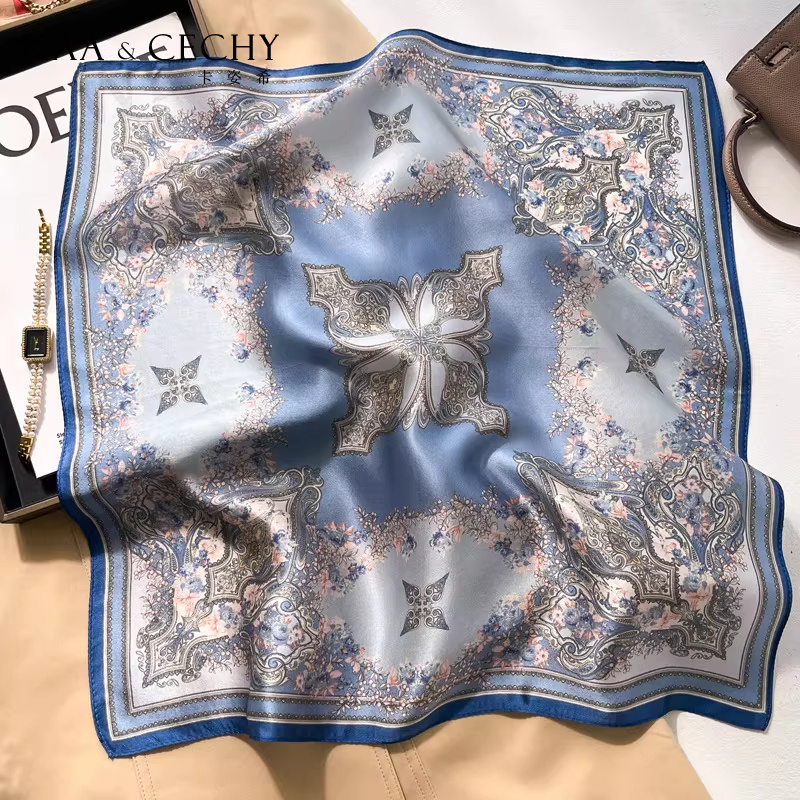Barok Çiçek % 100% Dut Ipek Ka - Ascot Neck Scarf incelemesi ve fiyatı