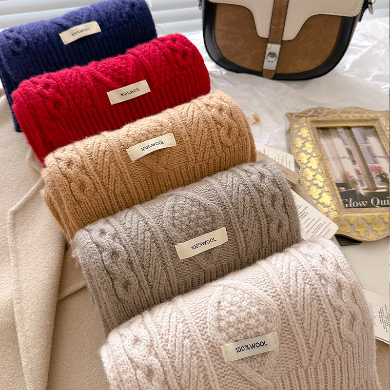 Lüks % 100% Yün Eşarp Kadın Er - Muffler Men Wool incelemesi ve fiyatı