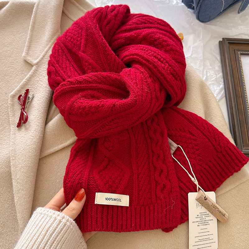 Lüks % 100% Yün Eşarp Kadın Er - Muffler Men Wool incelemesi ve fiyatı