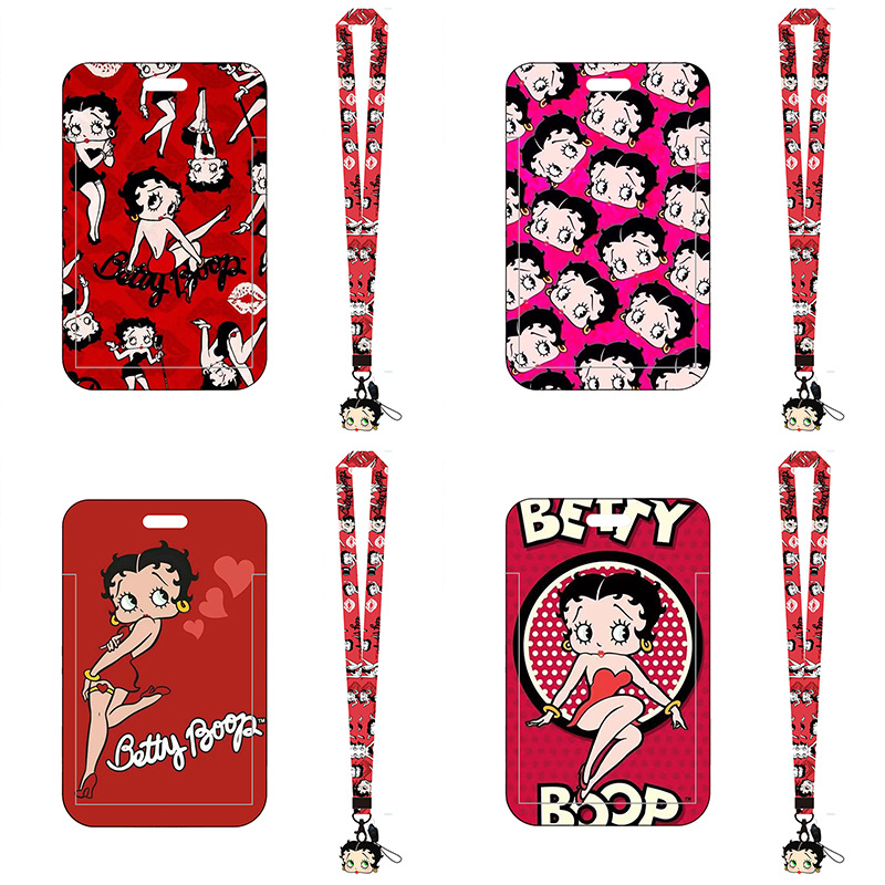 Betty Boop serisi anime otobüs - Lanyard Badge Holder incelemesi ve fiyatı