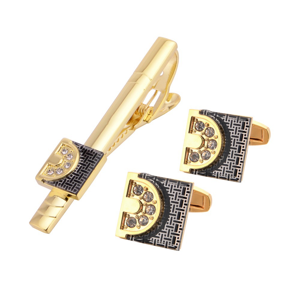 Altın Tonlu Kol Düğmeleri Krav - Tie Bar Set Gift incelemesi ve fiyatı