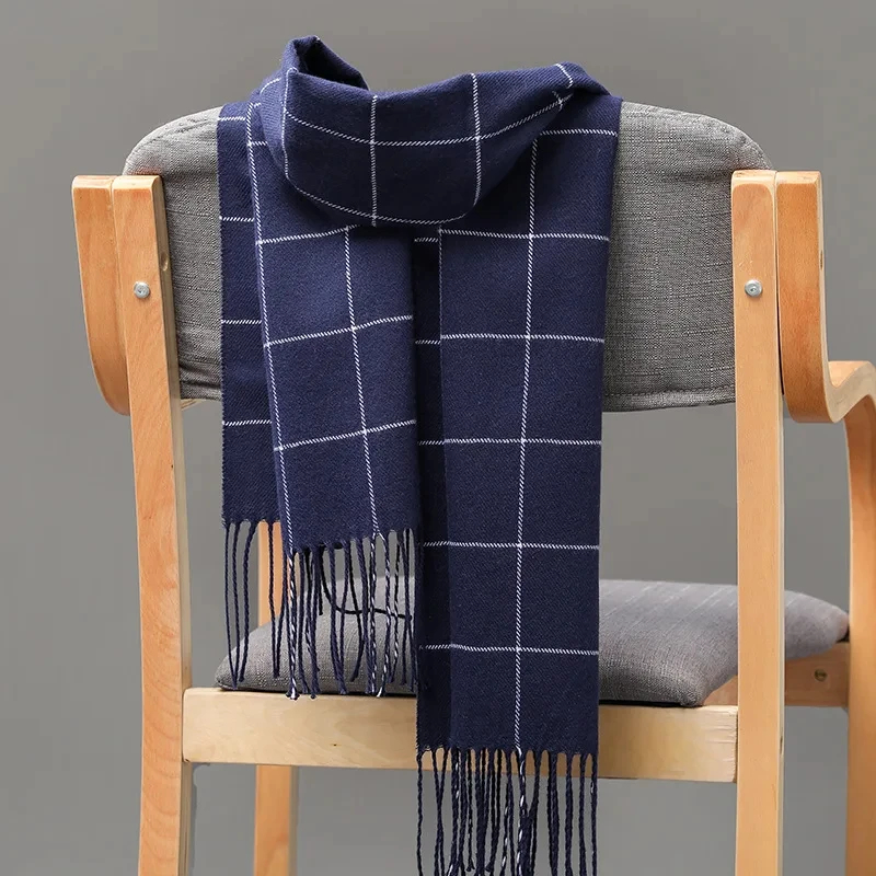 2024 Yeni Kış Erkek Eşarp Sıca - Muffler Men Wool incelemesi ve fiyatı