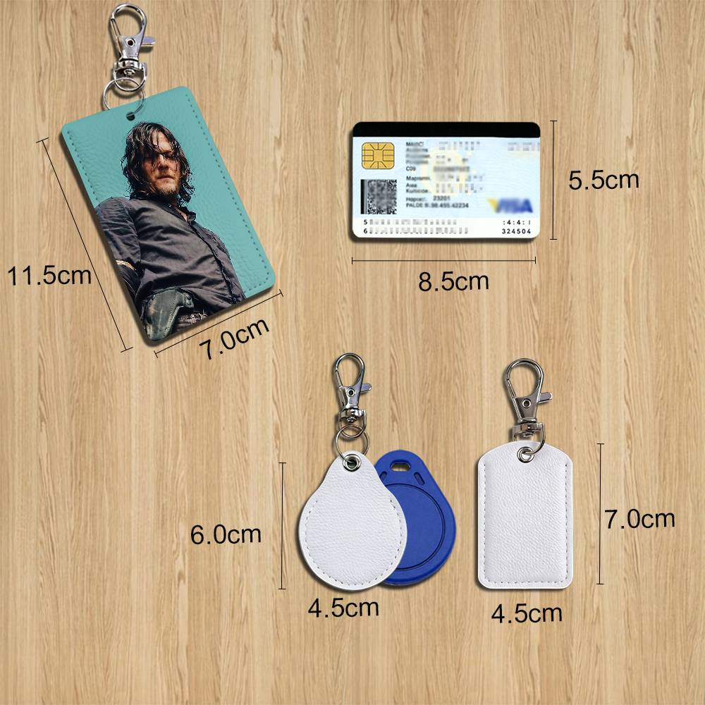 Negan Maggie Walking Dead Deri - Lanyard Badge Holder incelemesi ve fiyatı