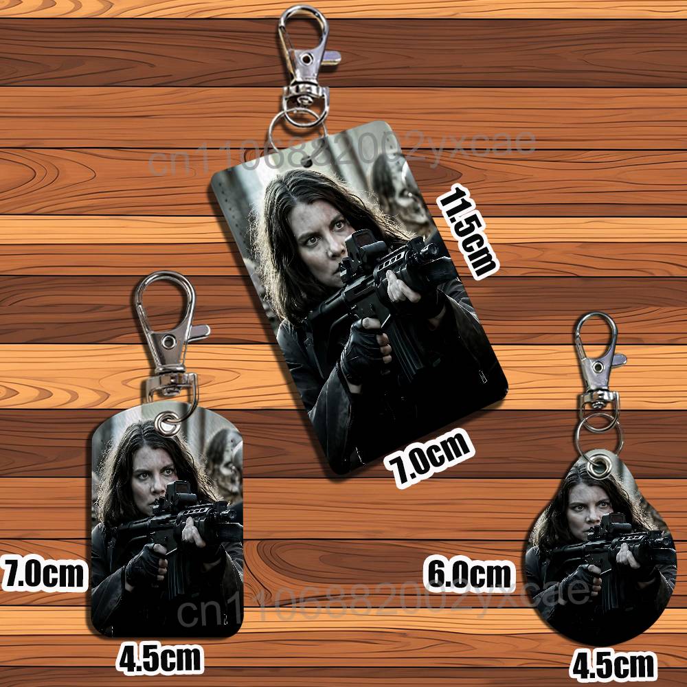 Negan Maggie Walking Dead Deri - Lanyard Badge Holder incelemesi ve fiyatı